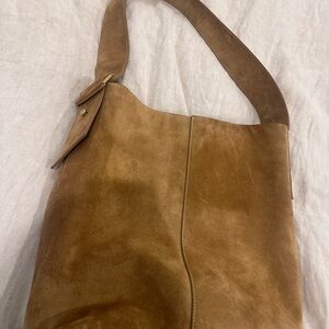 Banana Republic Tan Suede VIDA Bag